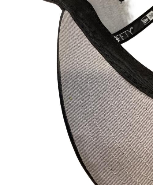 New Era（ニューエラ）New Era (ニューエラ) MLB (エムエルビー) フェイクレザーラインストーンキャップ ブラック サイズ:7　1/4の古着・服飾アイテム