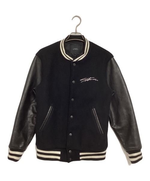 SATURDAYS SURF NYC（サタデーズサーフニューヨーク）SATURDAYS SURF NYC (サタデーズサーフニューヨーク) スタジャン ブラック サイズ:Lの古着・服飾アイテム
