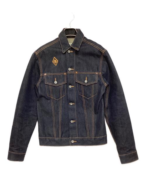 DETH KILLERS（デスキラーズ）DETH KILLERS (デスキラーズ) バックデザインデニムジャケット インディゴ サイズ:Mの古着・服飾アイテム