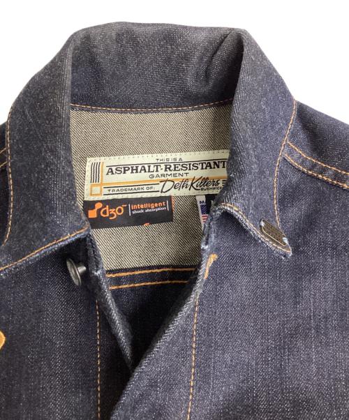 DETH KILLERS（デスキラーズ）DETH KILLERS (デスキラーズ) バックデザインデニムジャケット インディゴ サイズ:Mの古着・服飾アイテム