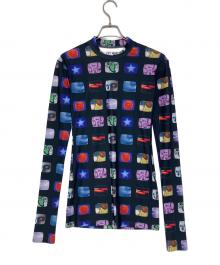 TTT MSW（ティー モダンストリートウェア）の古着「グラフィックロングスリーブカットソー」｜マルチカラー