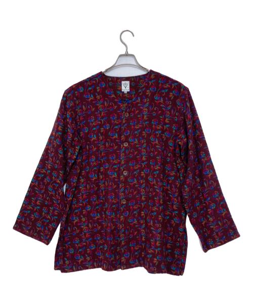 South2 West8（サウスツー ウエストエイト）South2 West8 (サウスツー ウエストエイト) V Neck Army Shirt ブラウン サイズ:XSの古着・服飾アイテム