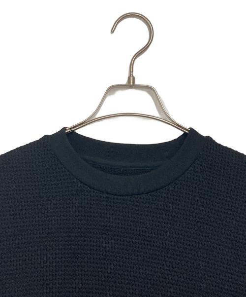 WHITE MOUNTAINEERING（ホワイトマウンテ二アニング）WHITE MOUNTAINEERING (ホワイトマウンテ二アニング) LAYERED LONG SLEEVE TーSHIRT ブラック サイズ:０の古着・服飾アイテム