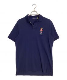 POLO RALPH LAUREN（ポロ・ラルフローレン）の古着「ポロベアポロシャツ」｜ネイビー