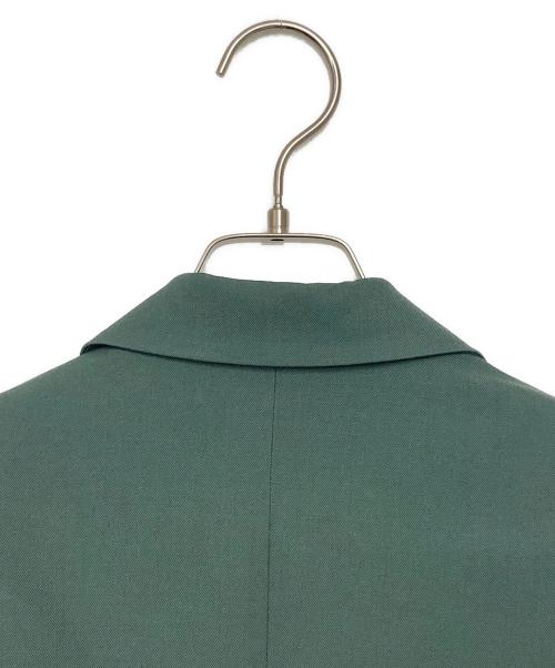 MAISON SPECIAL（メゾンスペシャル）MAISON SPECIAL (メゾンスペシャル) ピークトラベルウールダブルジャケット グリーン サイズ:Ｍの古着・服飾アイテム