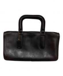 OLD COACH（オールドコーチ）の古着「オールドレザーハンドバッグ」｜ブラック