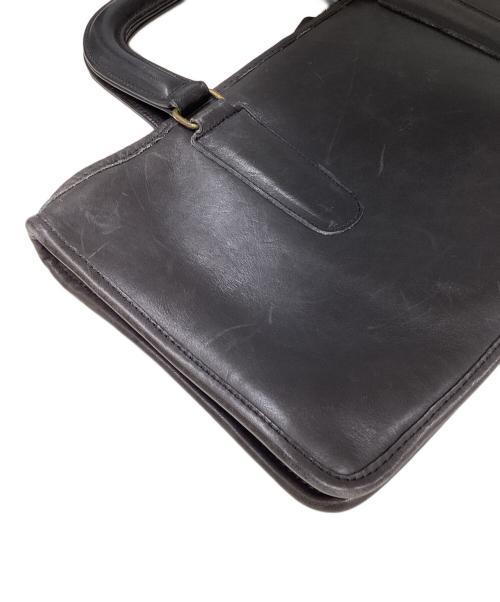 OLD COACH（オールドコーチ）OLD COACH (オールドコーチ) オールドレザーハンドバッグ ブラックの古着・服飾アイテム