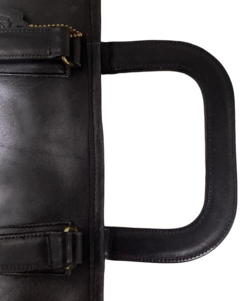 OLD COACH（オールドコーチ）OLD COACH (オールドコーチ) オールドレザーハンドバッグ ブラックの古着・服飾アイテム