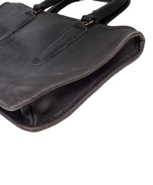 OLD COACH（オールドコーチ）OLD COACH (オールドコーチ) オールドレザーハンドバッグ ブラックの古着・服飾アイテム