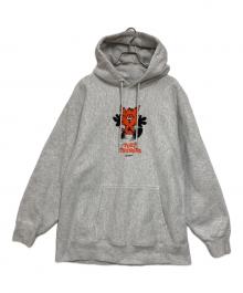 YUKI TSUNODA×VERDY（ユキ ツノダ×ヴェルディ）の古着「プルオーバーパーカー/pullover hoodie」｜グレー