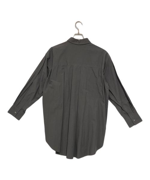 BEARDSLEY（ビアズリー）BEARDSLEY (ビアズリー) ツイードジレ付きシャツ グレー サイズ:Freeの古着・服飾アイテム