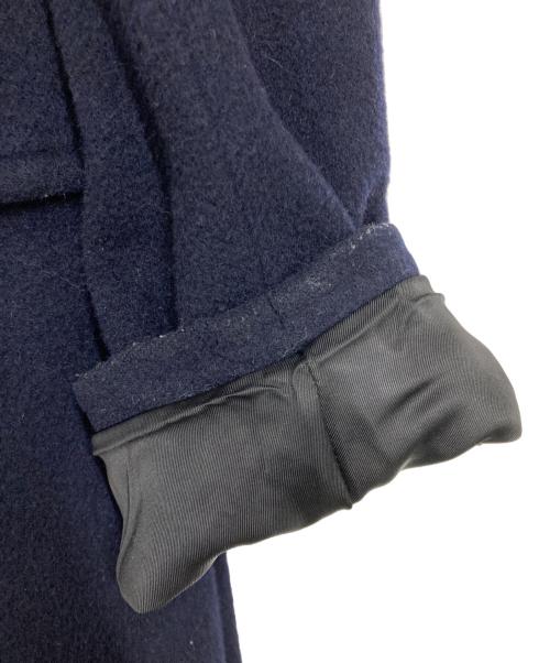 COMME des GARCONS COMME des GARCONS（コムデギャルソン コムデギャルソン）COMME des GARCONS COMME des GARCONS (コムデギャルソン コムデギャルソン) ダッフルライクロングコート ネイビー サイズ:Ｓの古着・服飾アイテム