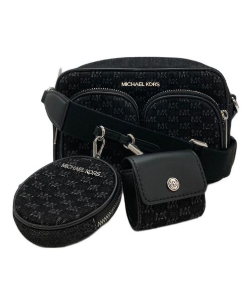 MICHAEL KORS（マイケル・コース）MICHAEL KORS (マイケル・コース) MAISIE 2 IN 1 カメラ クロスボディ スモール ホワイト×ブラックの古着・服飾アイテム