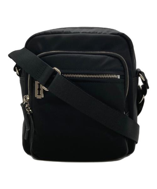 vunque（ブンク）VUNQUE (ブンク) ナイロンショルダーバッグ ブラックの古着・服飾アイテム