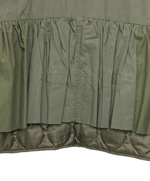 77circa（ナナナナサーカ）77circa (ナナナナサーカ) 再構築ミリタリージャケット カーキ サイズ:Freeの古着・服飾アイテム