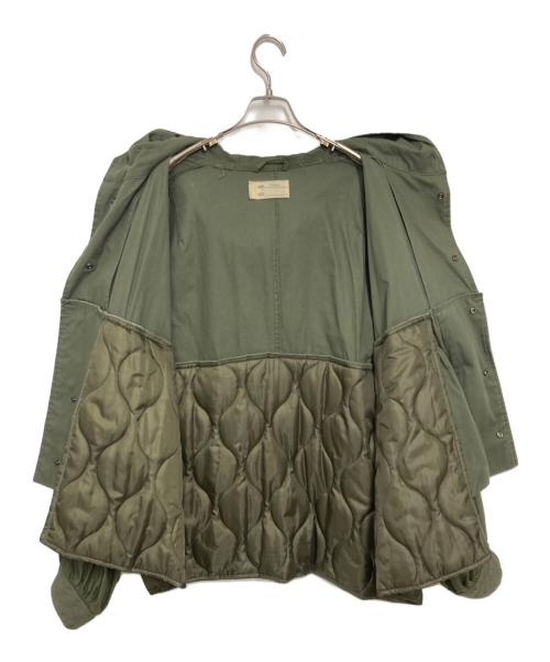 77circa（ナナナナサーカ）77circa (ナナナナサーカ) 再構築ミリタリージャケット カーキ サイズ:Freeの古着・服飾アイテム