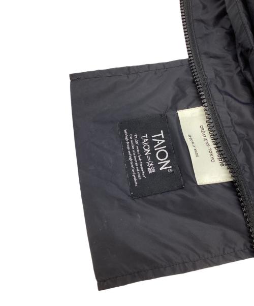 TAION（タイオン）TAION (タイオン) beautiful people (ビューティフルピープル) パテッドショルダーバッグ ブラックの古着・服飾アイテム