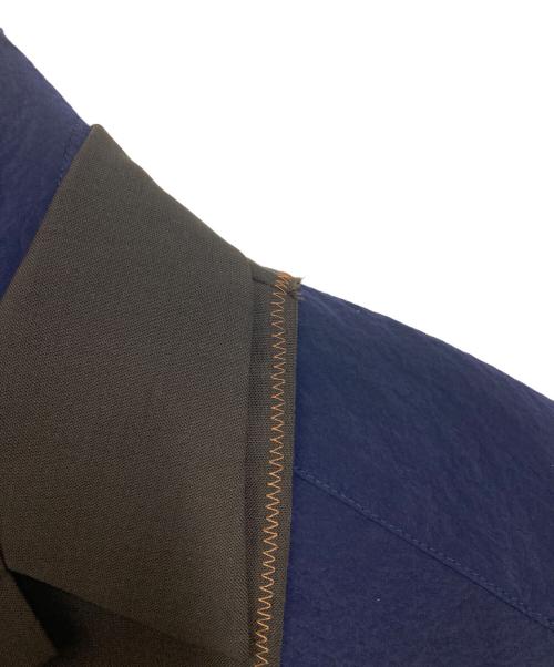 KOLOR（カラー）KOLOR (カラー) ドッキングシャツ ネイビー サイズ:１の古着・服飾アイテム