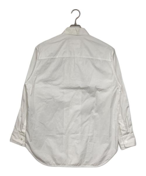 JIL SANDER（ジルサンダー）JIL SANDER (ジルサンダー) pocket design overshirt/ポケットデザイン オーバーシャツ ホワイト サイズ:38の古着・服飾アイテム