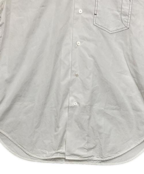 JIL SANDER（ジルサンダー）JIL SANDER (ジルサンダー) pocket design overshirt/ポケットデザイン オーバーシャツ ホワイト サイズ:38の古着・服飾アイテム