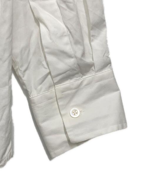 JIL SANDER（ジルサンダー）JIL SANDER (ジルサンダー) pocket design overshirt/ポケットデザイン オーバーシャツ ホワイト サイズ:38の古着・服飾アイテム