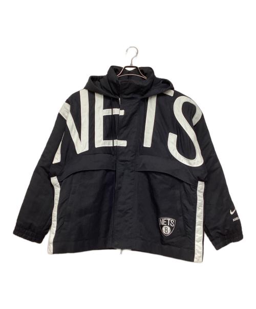 NIKE（ナイキ）NIKE (ナイキ) AMBUSH (アンブッシュ) NBA COLLECTION NETS JACKET ブラック サイズ:２XLの古着・服飾アイテム