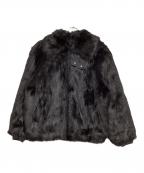 NIKE×AMBUSHナイキ×アンブッシュ）の古着「Reversible Faux Fur Coat Jacket」｜ブラック