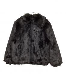 NIKE×AMBUSH（ナイキ×アンブッシュ）の古着「Reversible Faux Fur Coat Jacket」｜ブラック