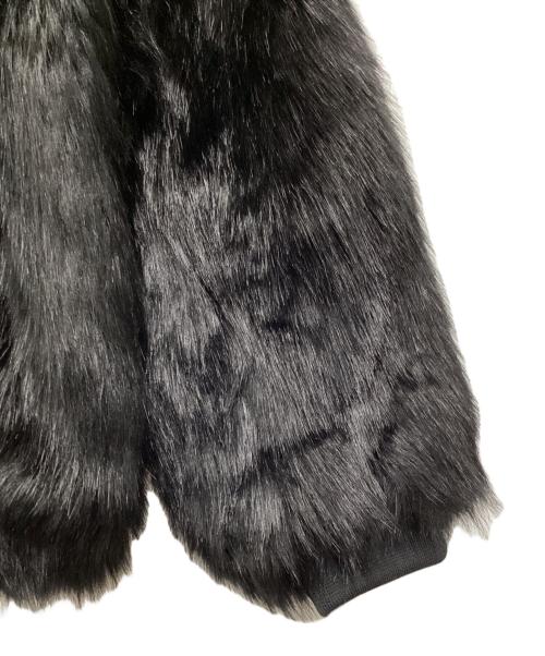 NIKE（ナイキ）NIKE (ナイキ) AMBUSH (アンブッシュ) Reversible Faux Fur Coat Jacket ブラック サイズ:Ｌの古着・服飾アイテム