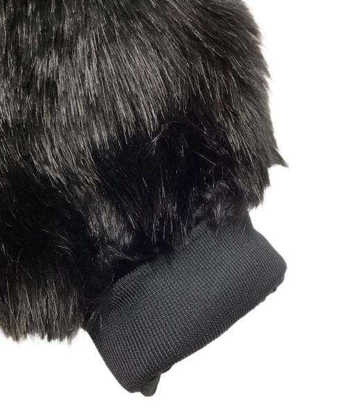 NIKE（ナイキ）NIKE (ナイキ) AMBUSH (アンブッシュ) Reversible Faux Fur Coat Jacket ブラック サイズ:Ｌの古着・服飾アイテム