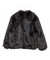 NIKE（ナイキ）の古着「Reversible Faux Fur Coat Jacket」｜ブラック