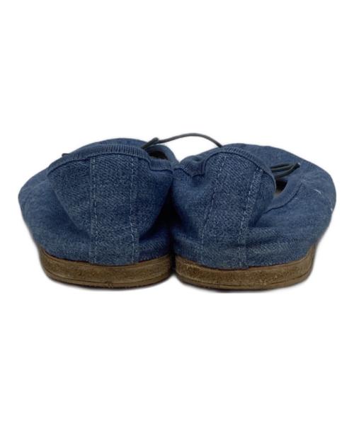 A.P.C.（アーペーセー）A.P.C. (アーペーセー) E PORSELLI (ポルセリ) バレエシューズ インディゴ サイズ:不明の古着・服飾アイテム