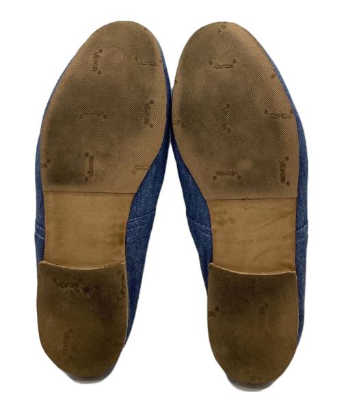 A.P.C.（アーペーセー）A.P.C. (アーペーセー) E PORSELLI (ポルセリ) バレエシューズ インディゴ サイズ:不明の古着・服飾アイテム