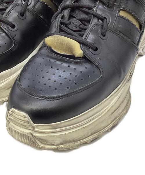 Maison Margiela（メゾンマルジェラ）Maison Margiela (メゾンマルジェラ) レトロフィットスニーカー ブラック サイズ:44の古着・服飾アイテム