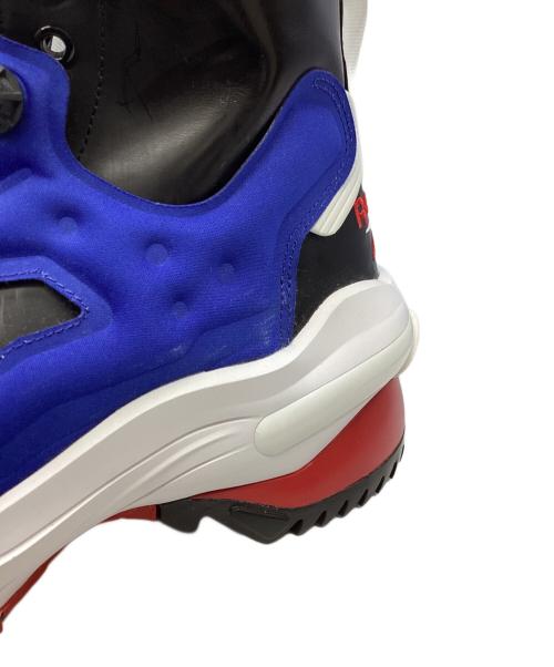 Maison Margiela（メゾンマルジェラ）Maison Margiela (メゾンマルジェラ) REEBOK (リーボック) TABI INSTAPUMP FURY ブルー×レッド サイズ:US10の古着・服飾アイテム