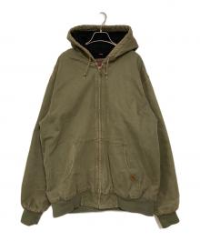 REALRANCH（リアルランチ）の古着「ダックフーデッドジャケット」｜カーキ