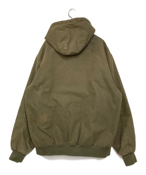 REALRANCH（リアルランチ）REALRANCH (リアルランチ) ダックフーデッドジャケット カーキ サイズ:XLの古着・服飾アイテム