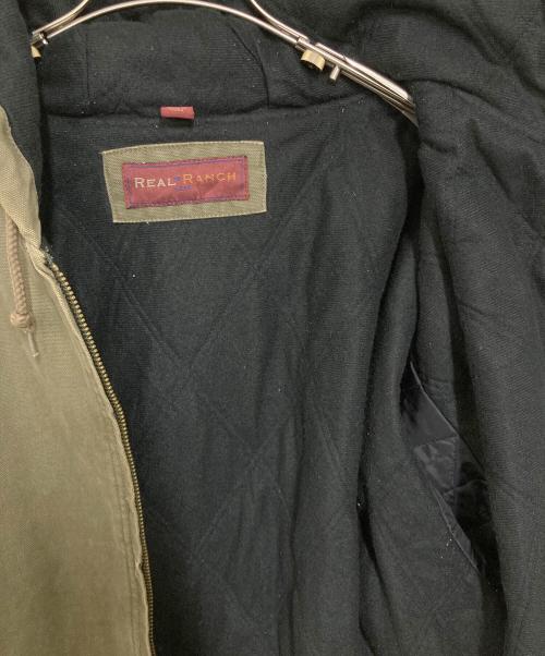 REALRANCH（リアルランチ）REALRANCH (リアルランチ) ダックフーデッドジャケット カーキ サイズ:XLの古着・服飾アイテム