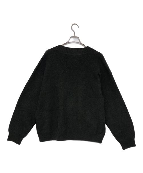 meanswhile（ミーンズワイル）meanswhile (ミーンズワイル) ダブルニットカーディガン グリーン サイズ:1の古着・服飾アイテム