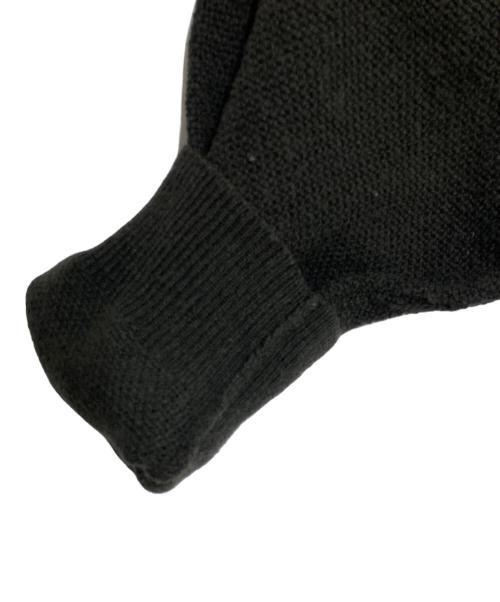 meanswhile（ミーンズワイル）meanswhile (ミーンズワイル) ダブルニットカーディガン グリーン サイズ:1の古着・服飾アイテム