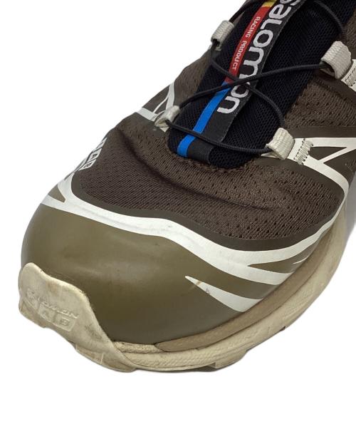 SALOMON（サロモン）SALOMON (サロモン) XT-6 Advanced ローカットスニーカー ブラウン サイズ:UK9.5の古着・服飾アイテム