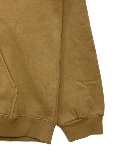 BALENCIAGA（バレンシアガ）BALENCIAGA (バレンシアガ) WFP ロゴプリントプルオーバーパーカー ブラウン サイズ:Ｓの古着・服飾アイテム