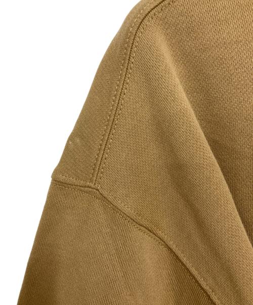 BALENCIAGA（バレンシアガ）BALENCIAGA (バレンシアガ) WFP ロゴプリントプルオーバーパーカー ブラウン サイズ:Ｓの古着・服飾アイテム