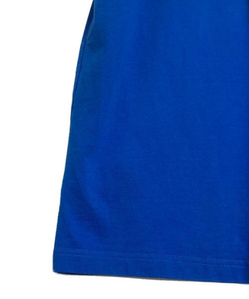 BALENCIAGA（バレンシアガ）BALENCIAGA (バレンシアガ) adidas (アディダス) ロゴプリントオーバーサイズTシャツ ブルー サイズ:Lの古着・服飾アイテム