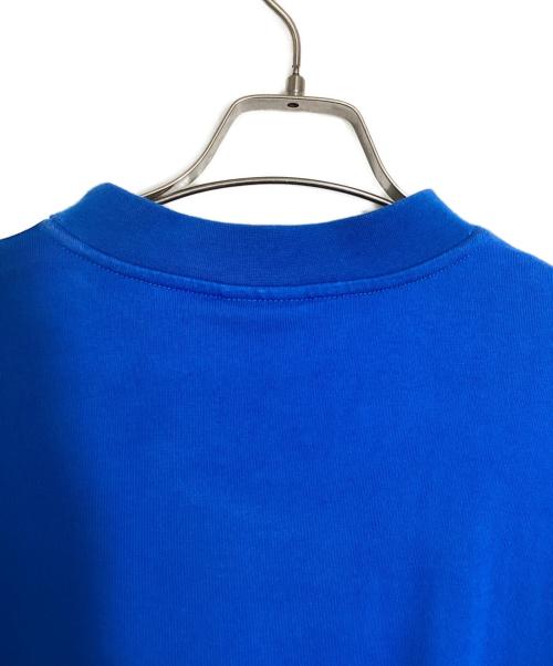 BALENCIAGA（バレンシアガ）BALENCIAGA (バレンシアガ) adidas (アディダス) ロゴプリントオーバーサイズTシャツ ブルー サイズ:Lの古着・服飾アイテム
