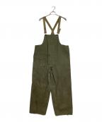 U'S NAVYユーエスネイビー）の古着「40’s レインデッキパンツ」｜グリーン