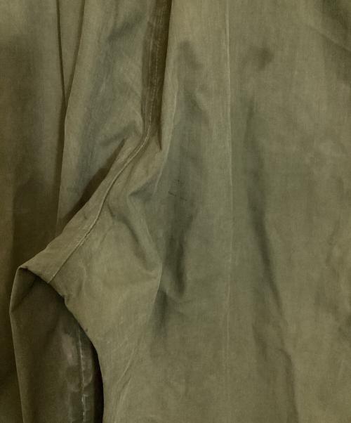 U'S NAVY（ユーエスネイビー）U'S NAVY (ユーエスネイビー) 40’s レインデッキパンツ グリーン サイズ:Mの古着・服飾アイテム
