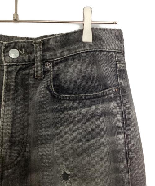 Hysteric Glamour（ヒステリックグラマー）Hysteric Glamour (ヒステリックグラマー) ストレートデニムパンツ ブラック サイズ:28の古着・服飾アイテム