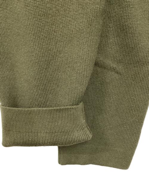 plantation（プランテーション）Plantation (プランテーション) レトロヘビーウールニットパンツ グリーン サイズ:Mの古着・服飾アイテム