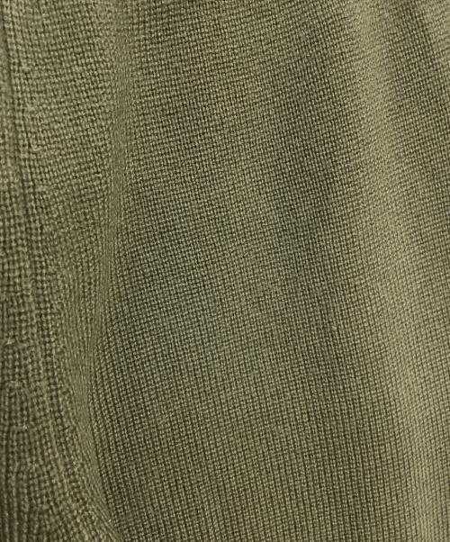 plantation（プランテーション）Plantation (プランテーション) レトロヘビーウールニットパンツ グリーン サイズ:Mの古着・服飾アイテム